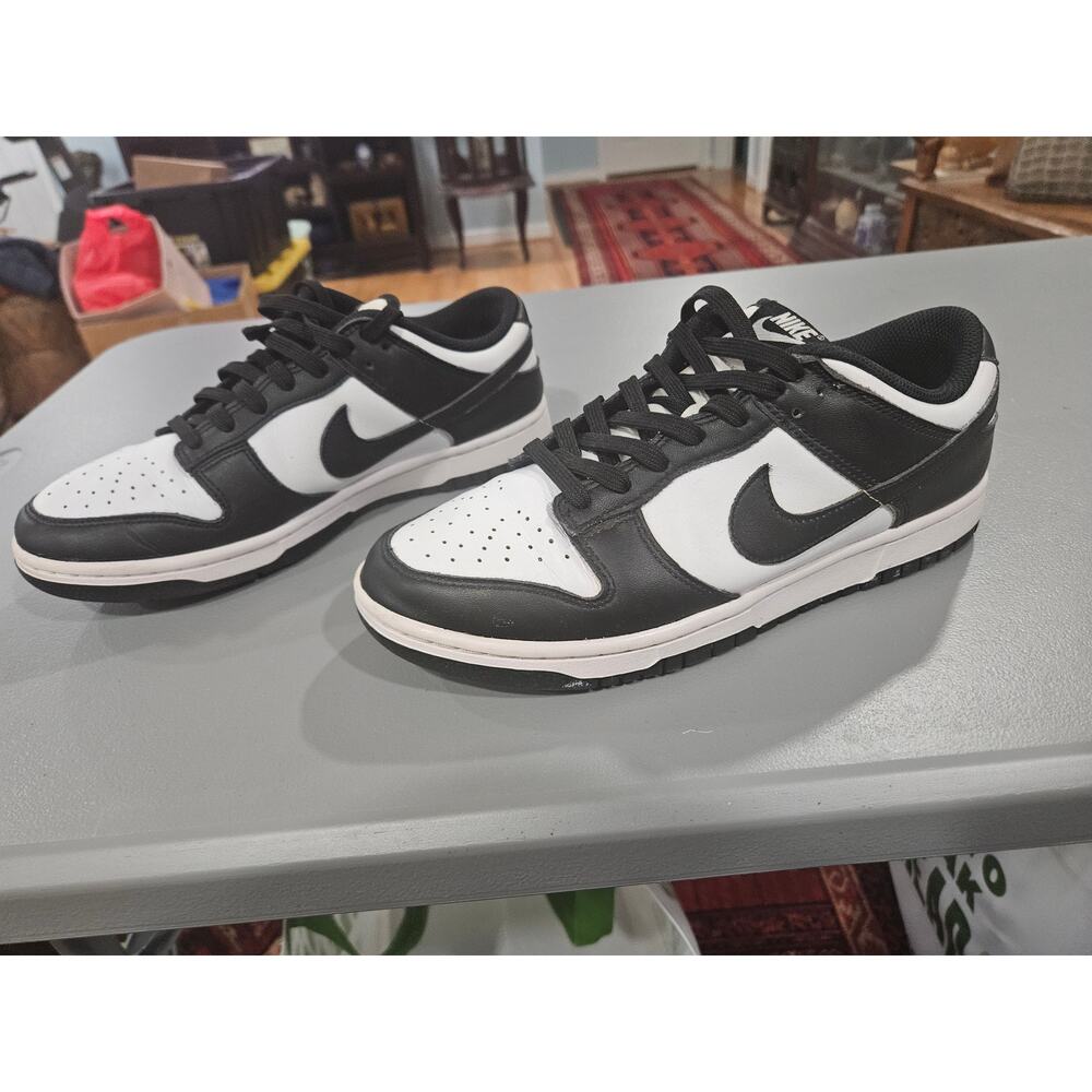Nike Dunk Low Panda Black White DD1503-101 Men’s Size 9.5 Shoes - Picture 3 of 8
